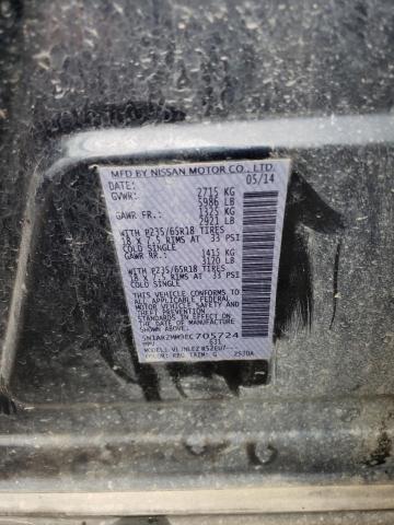 5N1AR2MM9EC705724 Nissan Pathfinder S