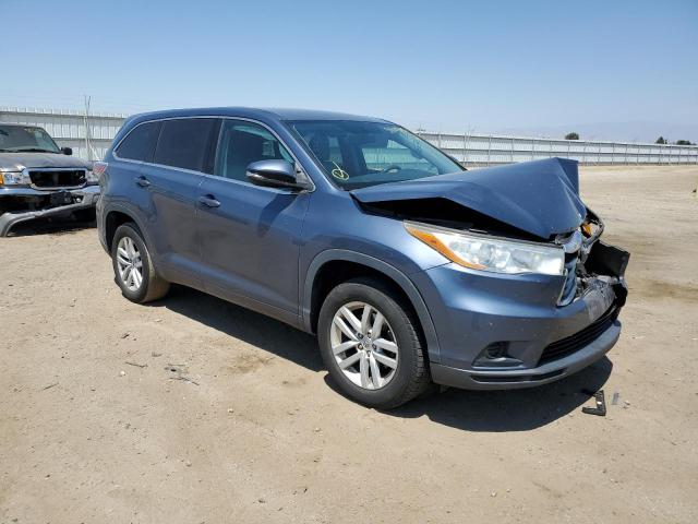 VIN 5TDZKRFH2ES035677 2014 Toyota Highlander, LE no.4