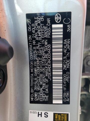 JTDEAMDE4MJ004438 Toyota COROLLA LE