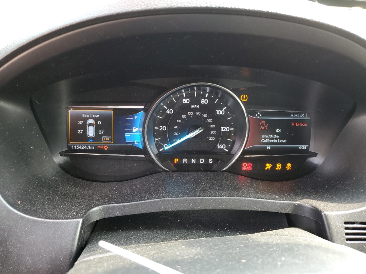 1FM5K8D89HGD34508 FORD EXPLORER 2017