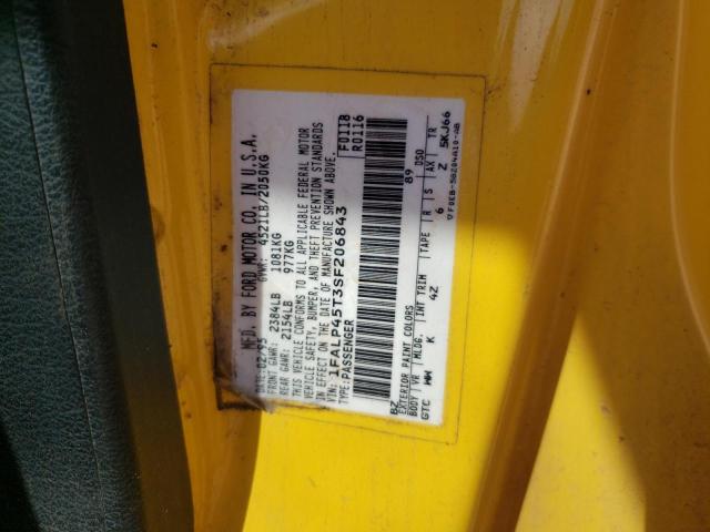 1995 Ford Mustang Gt VIN: 1FALP45T3SF206843 Lot: 56408853