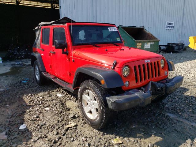 1C4BJWDG8HL645229 Jeep Wrangler Unlimited Sport