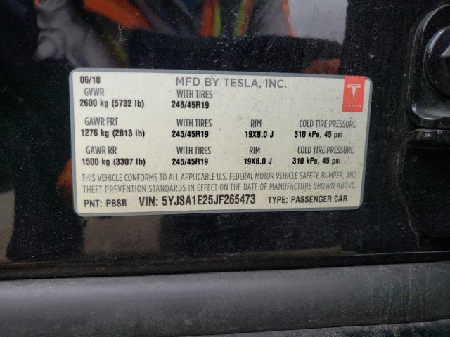 5YJSA1E25JF265473 Tesla MODEL S
