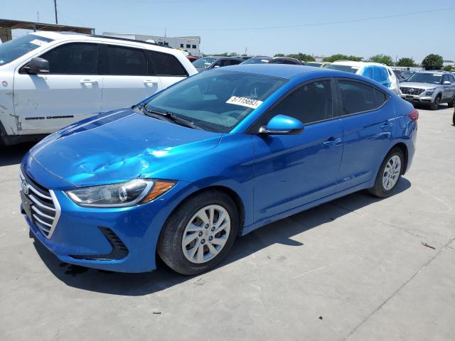 Vin: 5npd74lf3jh214358, lot: 57115693, hyundai elantra se 20181