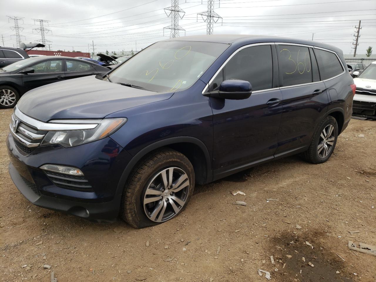 5FNYF6H31HB030950 HONDA PILOT 2017