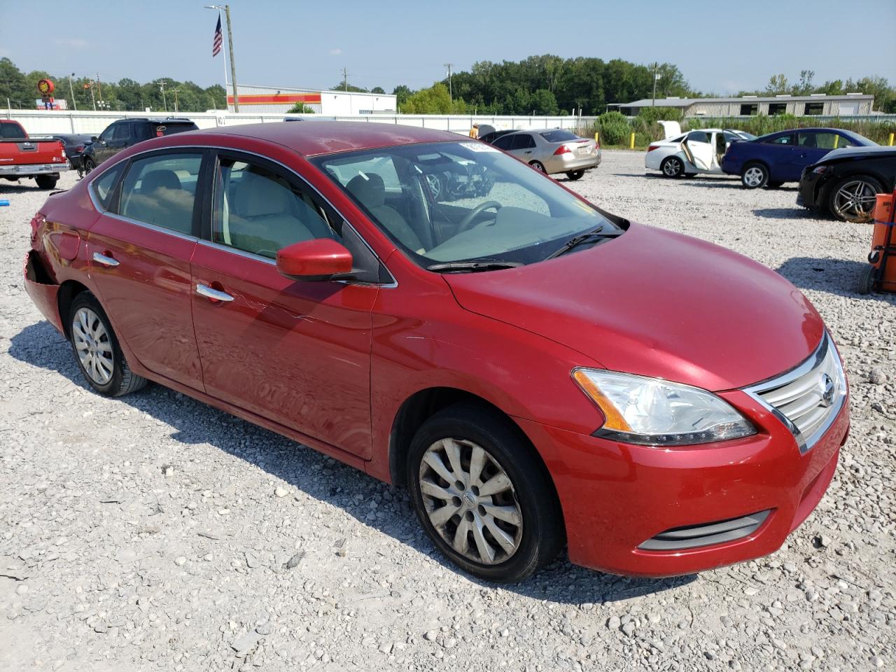 2014 Nissan Sentra S vin: 3N1AB7AP1EY264735