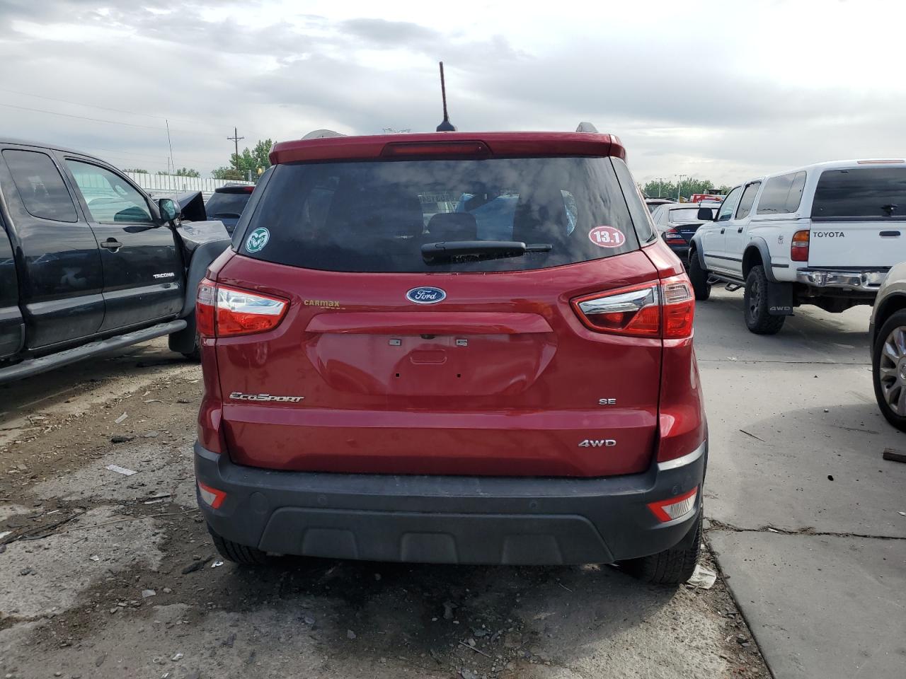MAJ6S3GL4LC317276 FORD ECOSPORT 2020