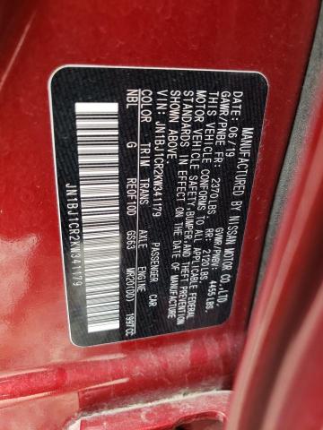 JN1BJ1CR2KW341179 Nissan Rogue Sport S