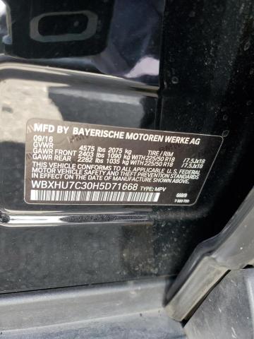WBXHU7C30H5D71668 BMW X1 Sdrive28i