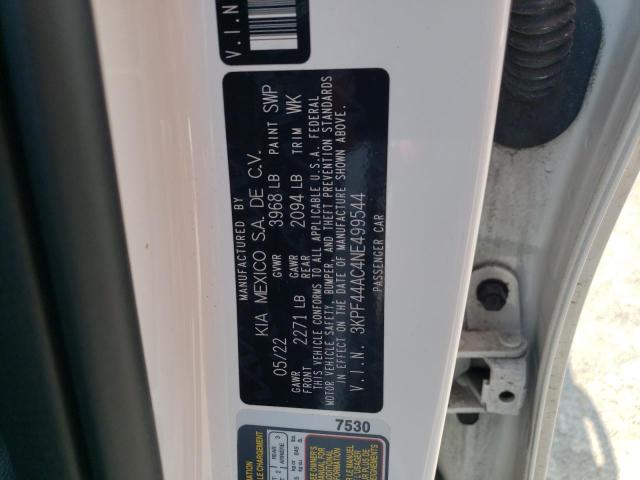 3KPF44AC4NE499544 KIA FORTE GT