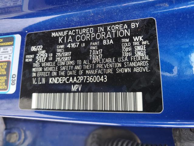 KNDEPCAA2P7360043 KIA Seltos Lx