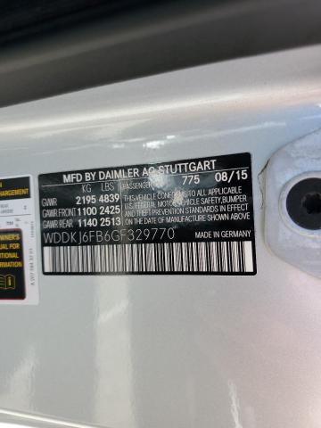 2016 MERCEDES-BENZ E 400 - WDDKJ6FB6GF329770