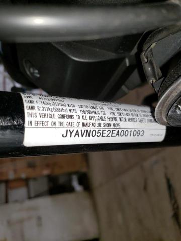 2014 YAMAHA XVS950 CU JYAVN05E2EA001093