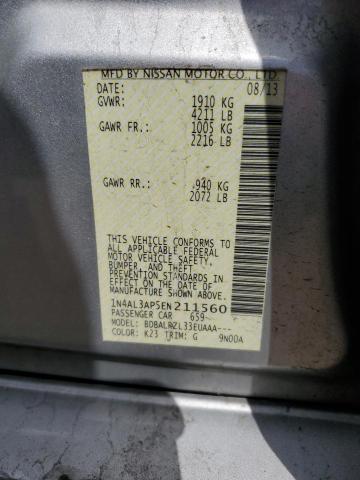 1N4AL3AP5EN211560 Nissan ALTIMA 2.5