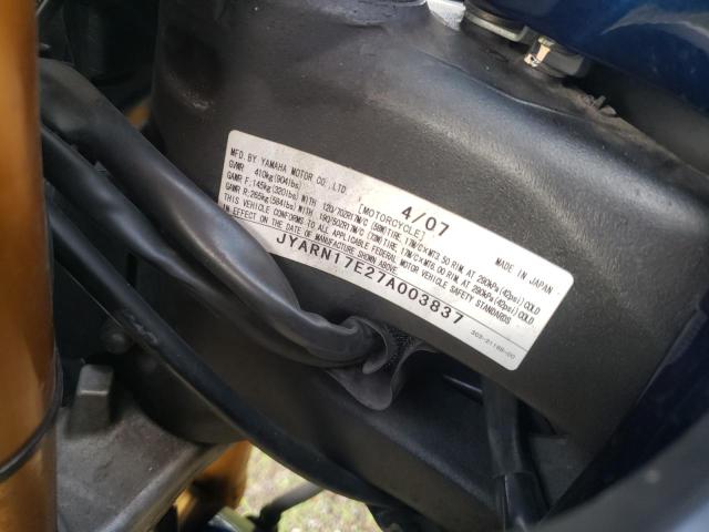 2007 YAMAHA FZ1 S JYARN17E27A003837