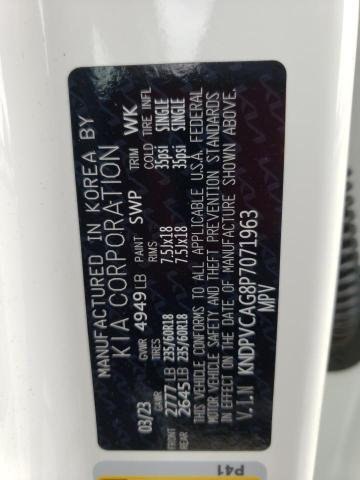 KNDPVCAG8P7071963 KIA Sportage Ex