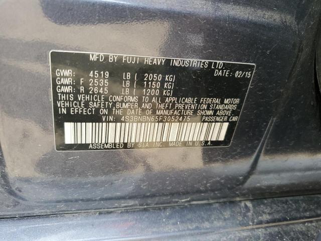 4S3BNBN65F3052475 Subaru Legacy 2.5i Limited
