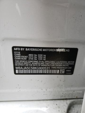 WBAJA5C58KG900531 BMW 530 I
