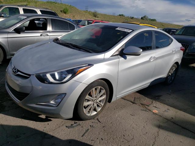Vin: kmhdh4ae5eu090737, lot: 54885313, hyundai elantra se 20141