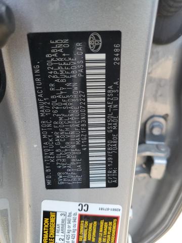 2022 TOYOTA AVALON TOU - 4T1GZ1FB3NU072227