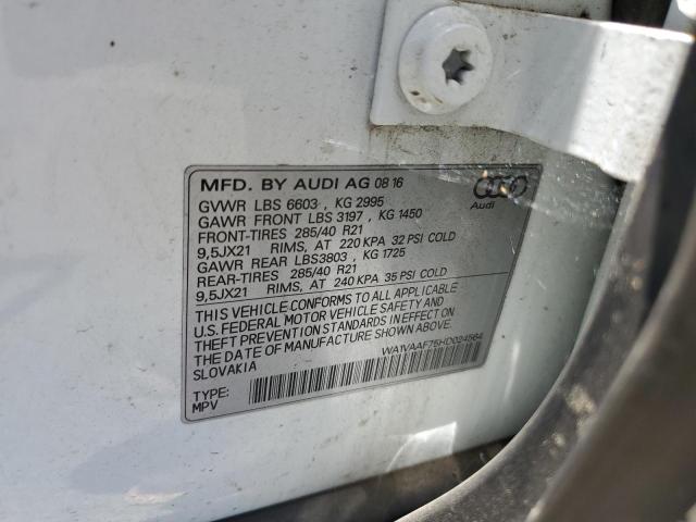 WA1VAAF75HD024564 2017 AUDI Q7 - Image 13