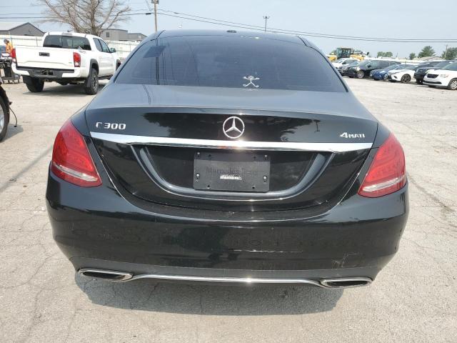 Lot #2041017503 2015 MERCEDES-BENZ C 300 4MAT salvage car