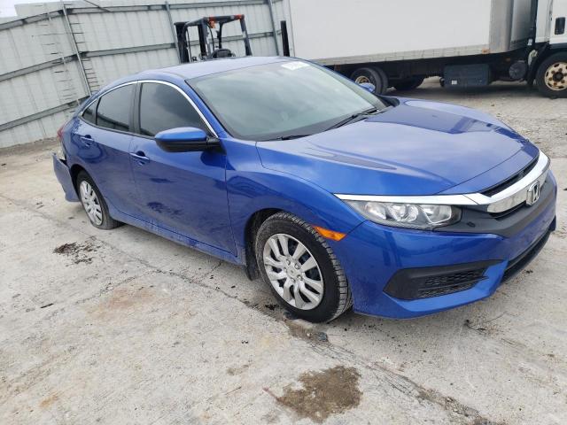 Vin: 19xfc2f53he007463, lot: 57908883, honda civic lx 20174