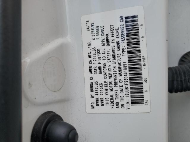 19UUB1F58GA010897 Acura TLX TECH