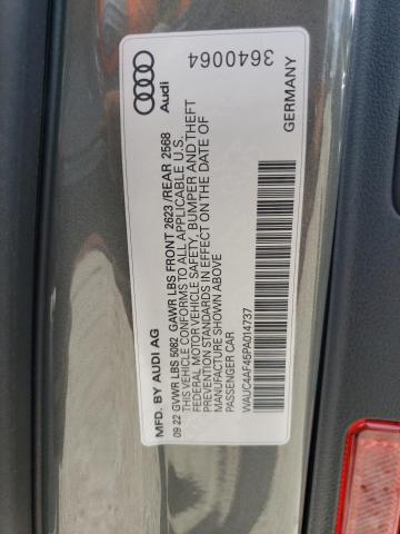2023 AUDI S4 PRESTIG - WAUC4AF45PA014737