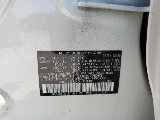 4S4BTAAC0L3266485 Subaru Legacy OUTBACK 12