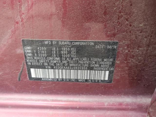 4S3GKAA63J3620956 Subaru Impreza