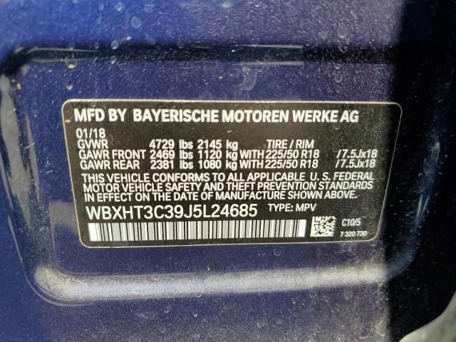 WBXHT3C39J5L24685 BMW X1 Xdrive28i