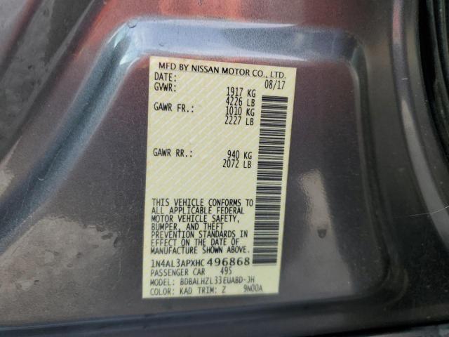 1N4AL3APXHC496868 Nissan ALTIMA 2.5