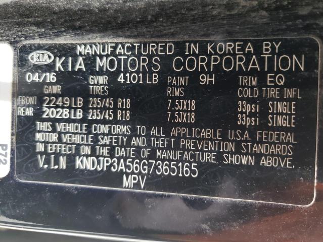 KNDJP3A56G7365165 KIA SOUL +