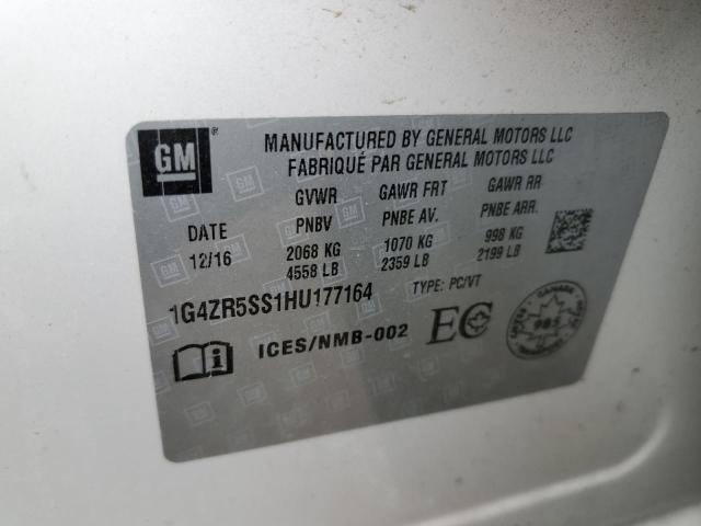 1G4ZR5SS1HU177164 Buick Lacrosse Premium