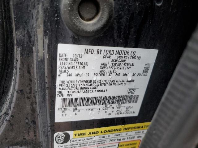 1FMJU1J58EEF09641 Ford Expedition Xlt