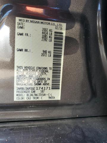 1N4BL3AP1GC174171 Nissan Altima 3.5sl