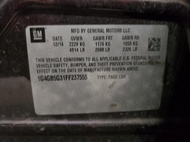 1G4GB5G31FF237555 Buick Lacrosse