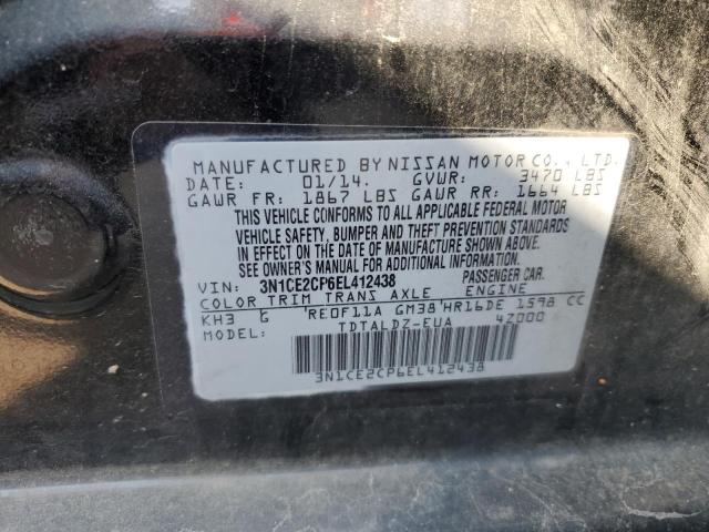 3N1CE2CP6EL412438 Nissan Versa Note S