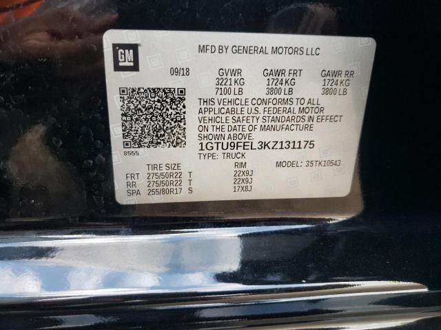 1GTU9FEL3KZ131175 GMC Sierra K1500 Denali