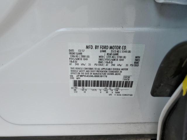 2FMPK4G96JBB39176 2018 FORD EDGE, photo no. 13