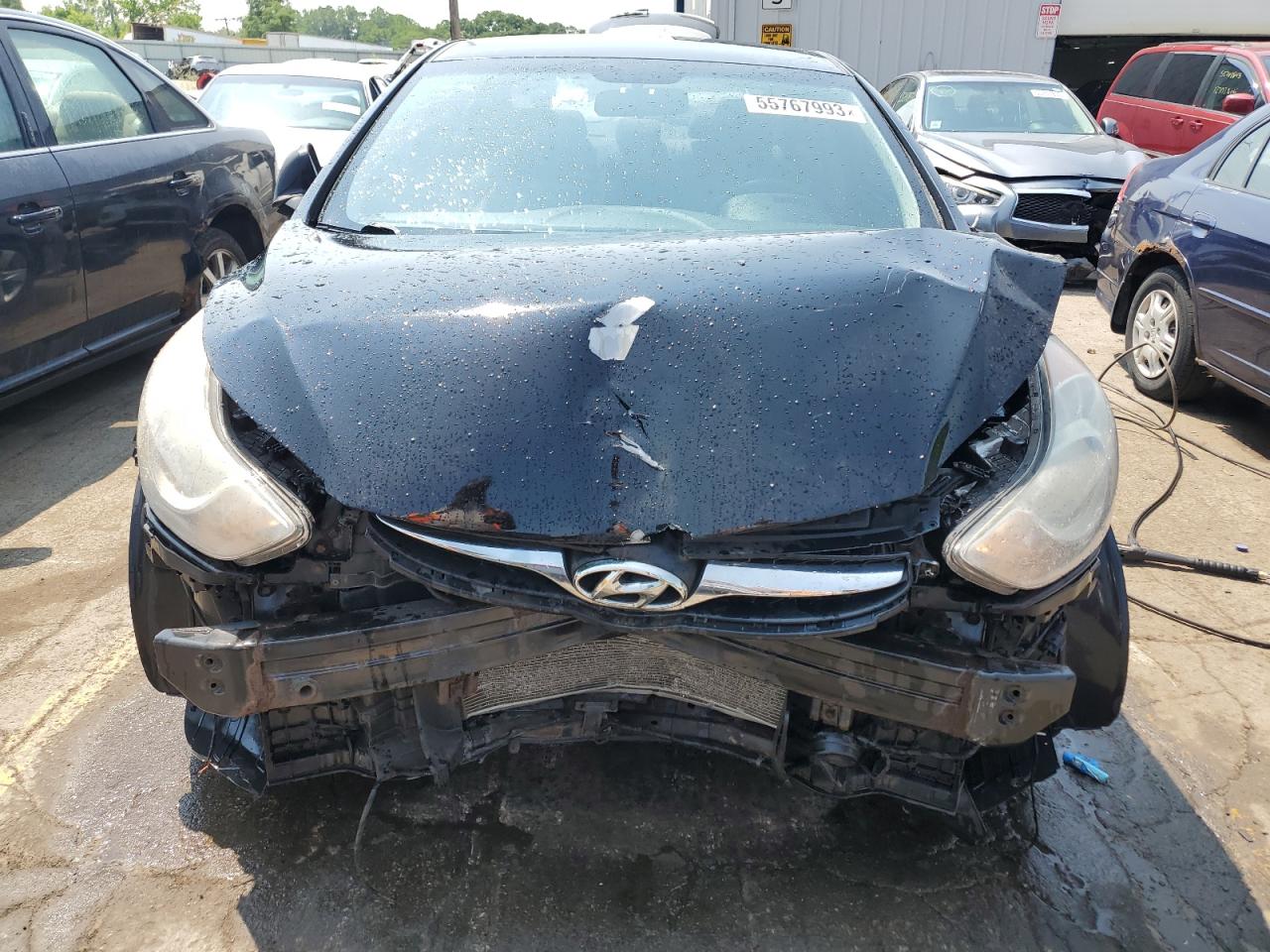 KMHDH4AE2CU316732 2012 Hyundai Elantra Gls