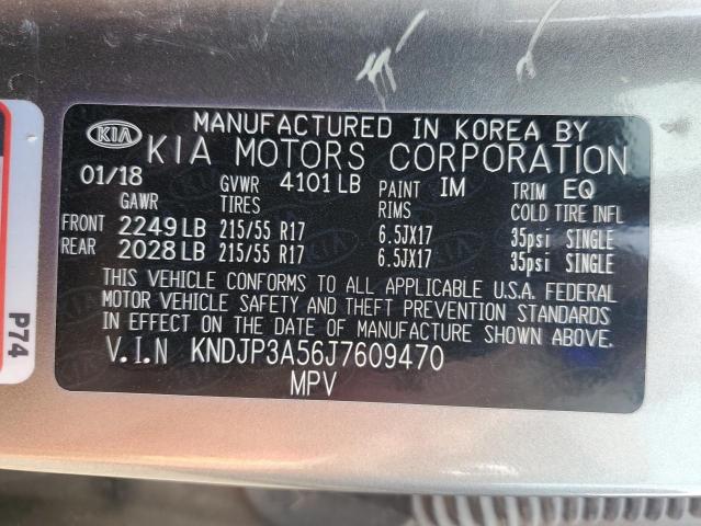 KNDJP3A56J7609470 KIA SOUL +
