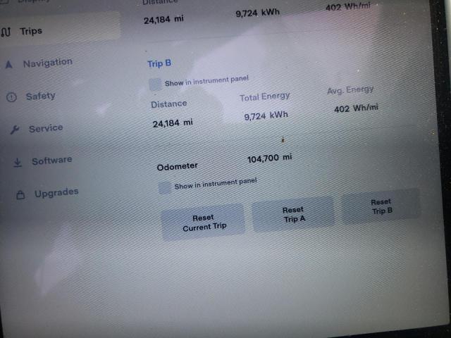 2015 TESLA MODEL S P9 5YJSA1V49FF097409