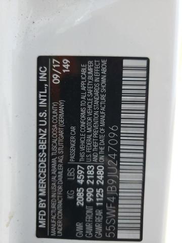 55SWF4JB9JU247096 Mercedes-Benz C 300