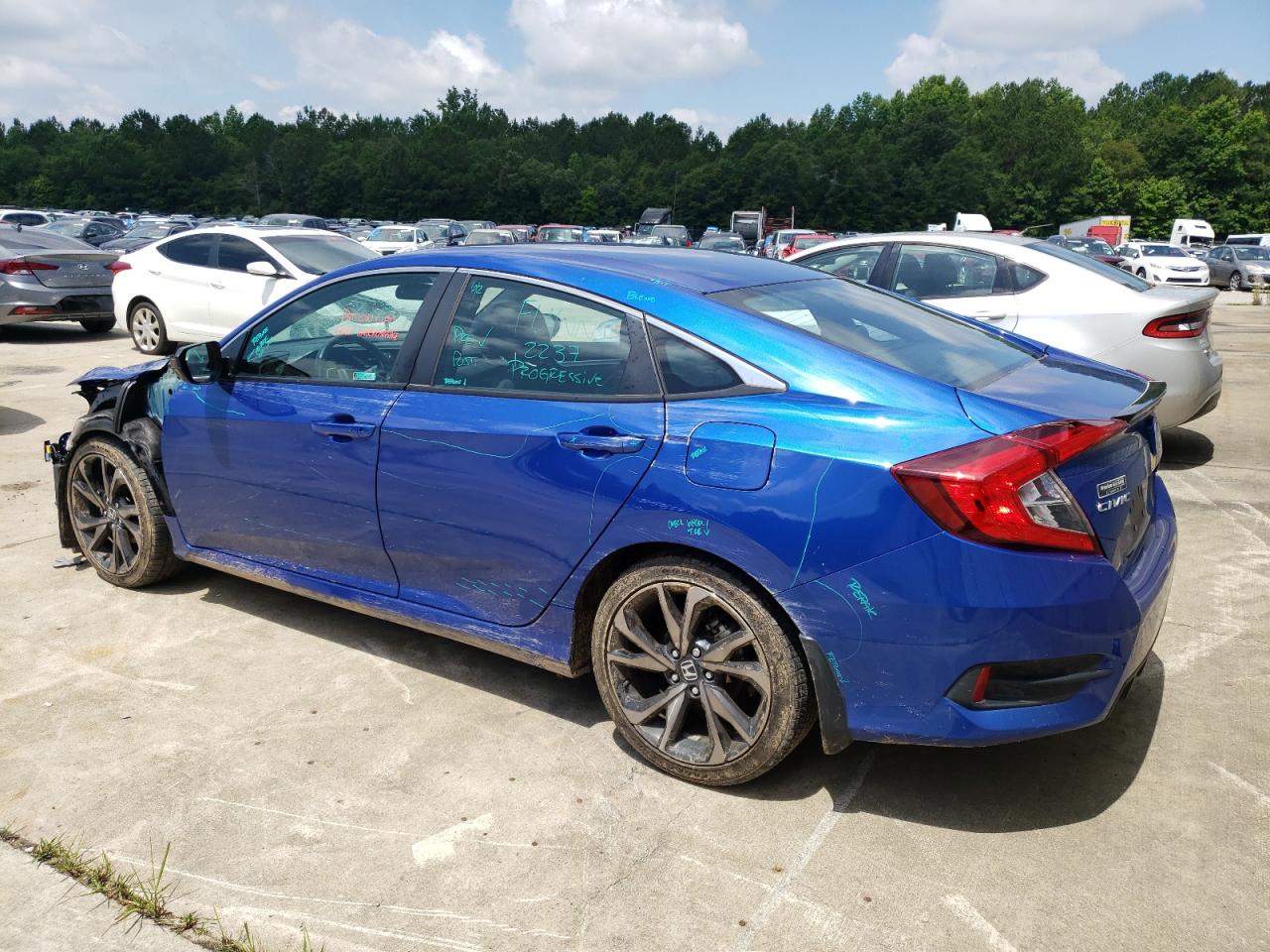 2HGFC2F86MH521298 HONDA CIVIC 2021
