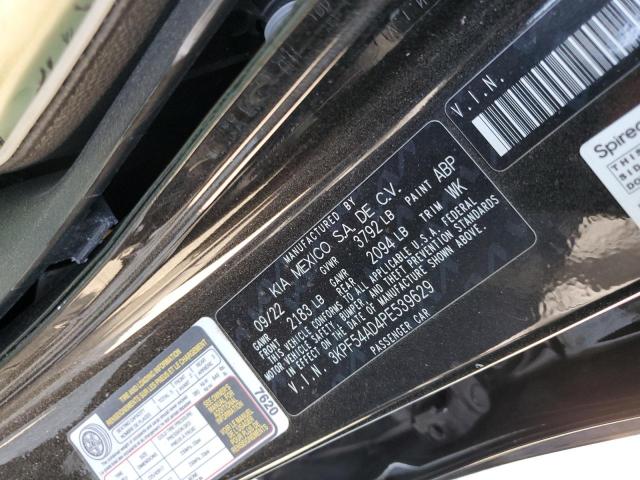 3KPF54AD4PE539629 KIA Forte Gt Line