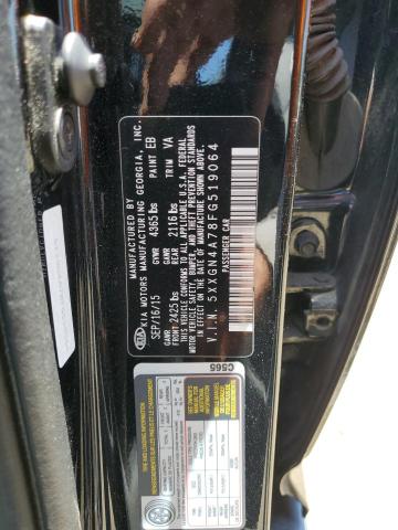 5XXGN4A78FG519064 KIA OPTIMA EX