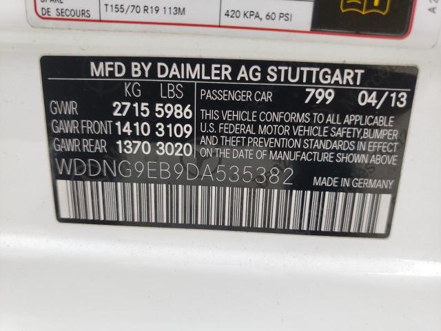 VIN WDDNG9EB9DA535382 2013 Mercedes-Benz S-Class, 5... no.12