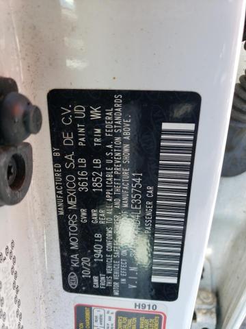 3KPA24AD4LE357541 KIA RIO LX